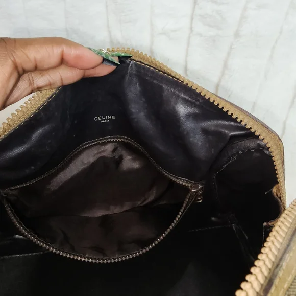 Celine Vintage Macadam Handbag - Picture 6 of 8